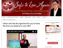 Tablet Screenshot of garysalyer.com